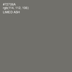 #72706A - Limed Ash Color Image
